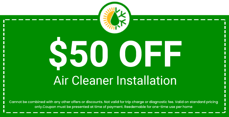 Discounts on Air Cleaner Installation